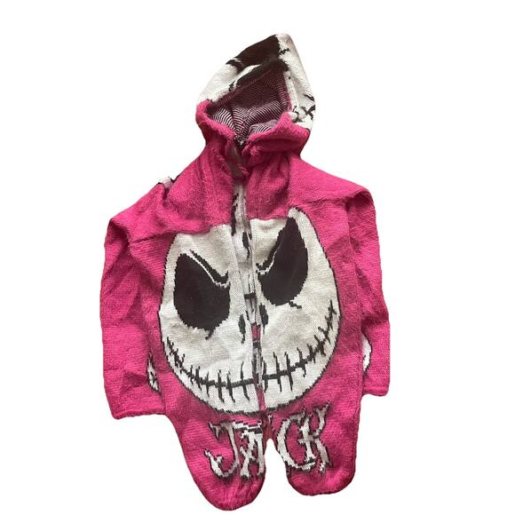 TEJIDOS RUMINAHUI Jack Skellington Hoodie Pink - Picture 2 of 15